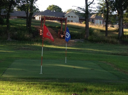 Brae Burn 10th looking towards back to tee