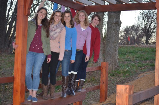 thanksgiving 2013 five girls bridge