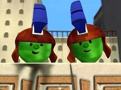 Veggie tales french peas