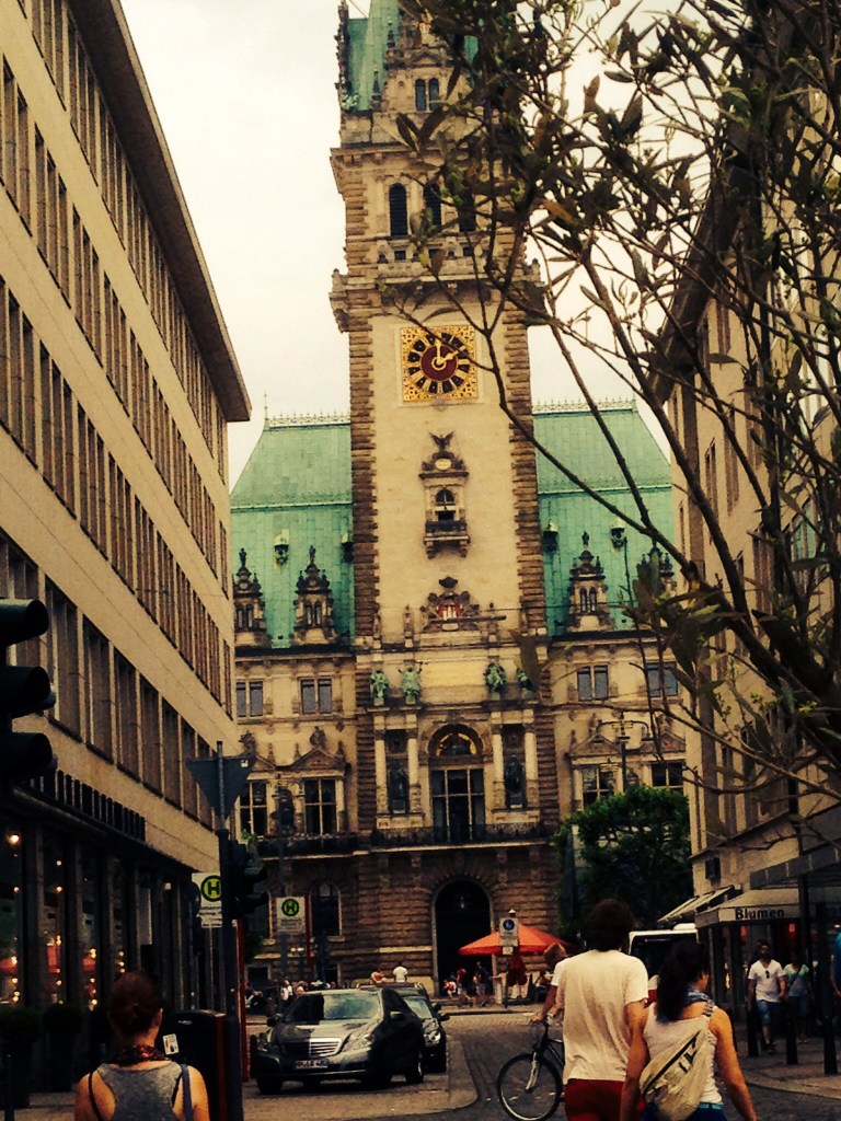 Hamburg near town square