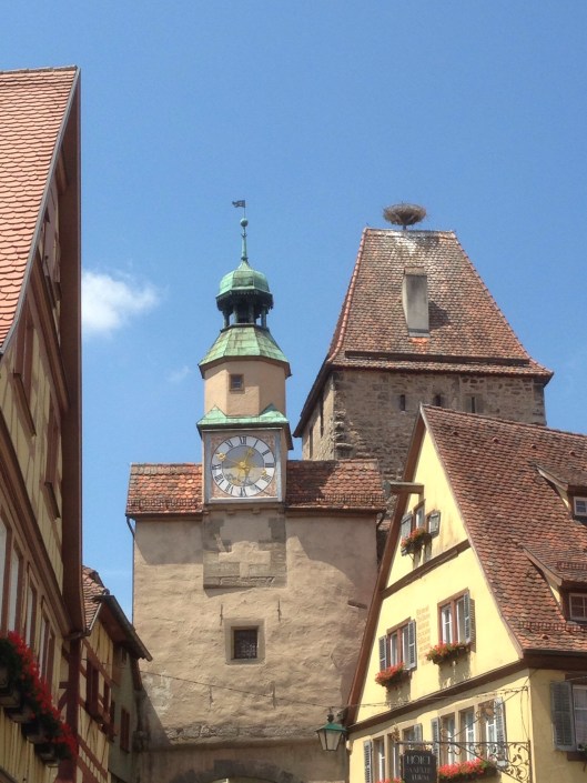Old city one of many towers a few steps from our front door