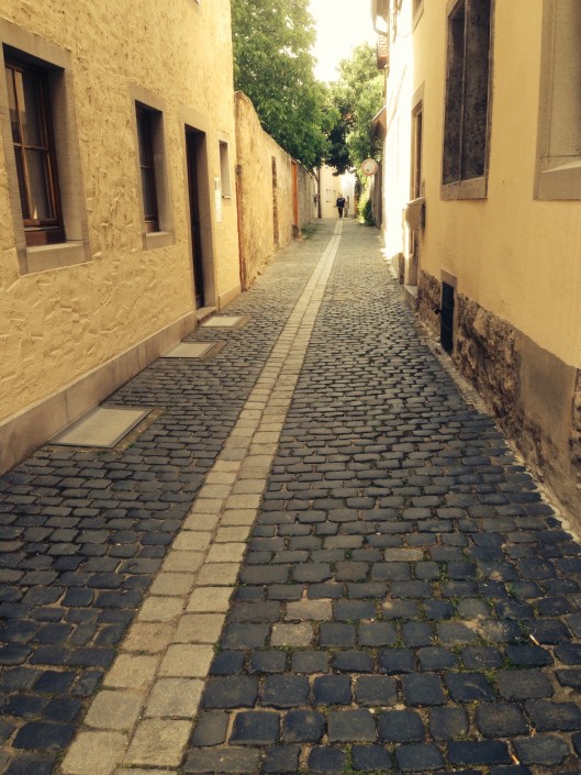 The lane that ate the car. 