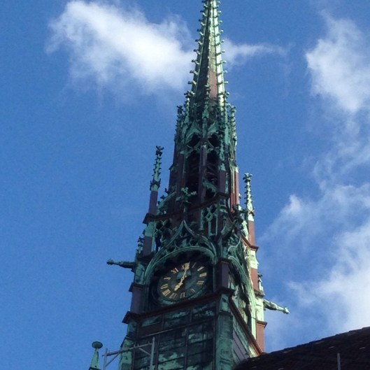 Clock tower of what would become known as Luther's church
