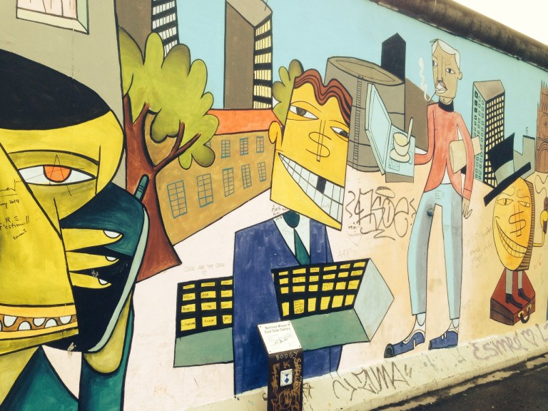 Wall art in Berlin