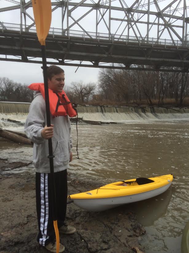 Caney Brandon at Cherokee River Bridge Falls