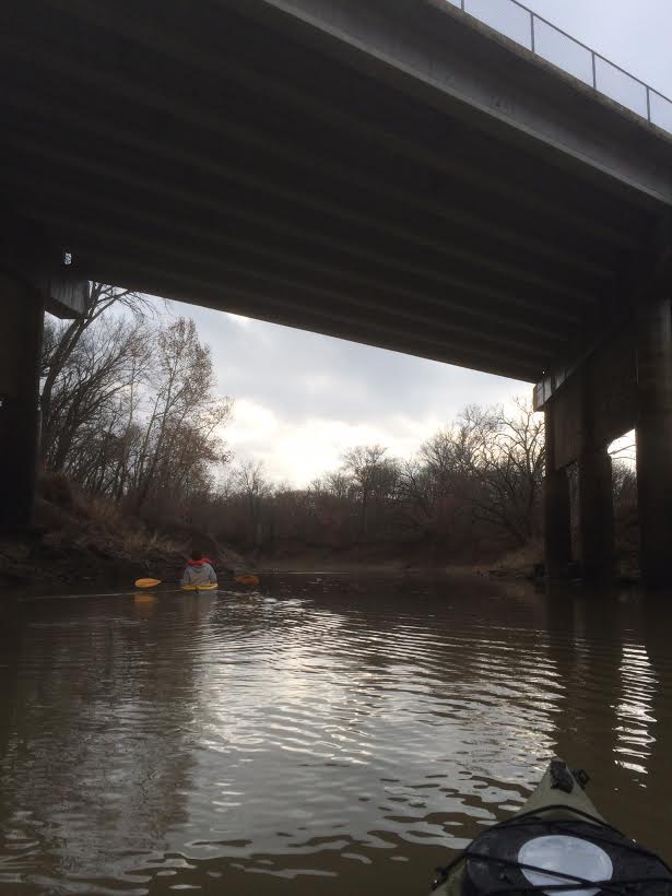 Caney Frank Phillips Bridge Underneath w Brandon