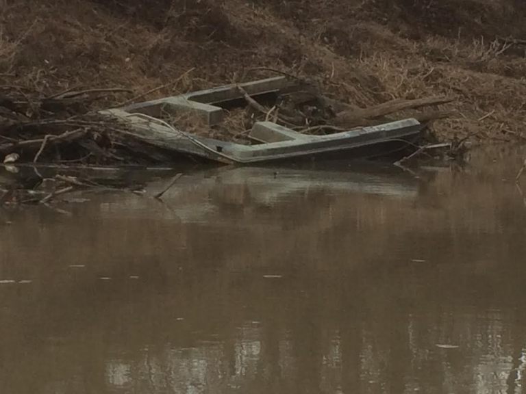 Caney River Old Boat