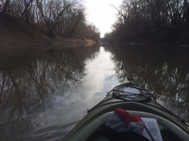 Caney River South of 7th Street Bridge