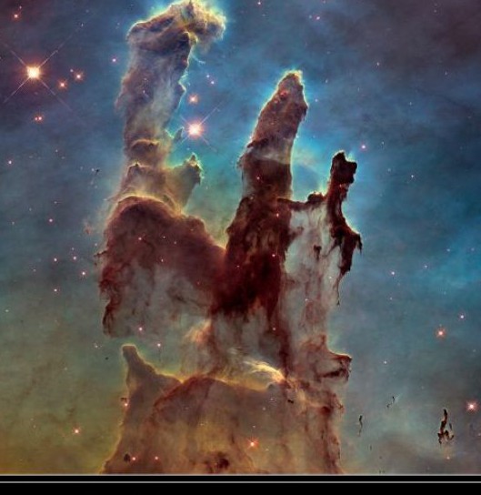 Hubble Eagle Nebula Pillars of Creation