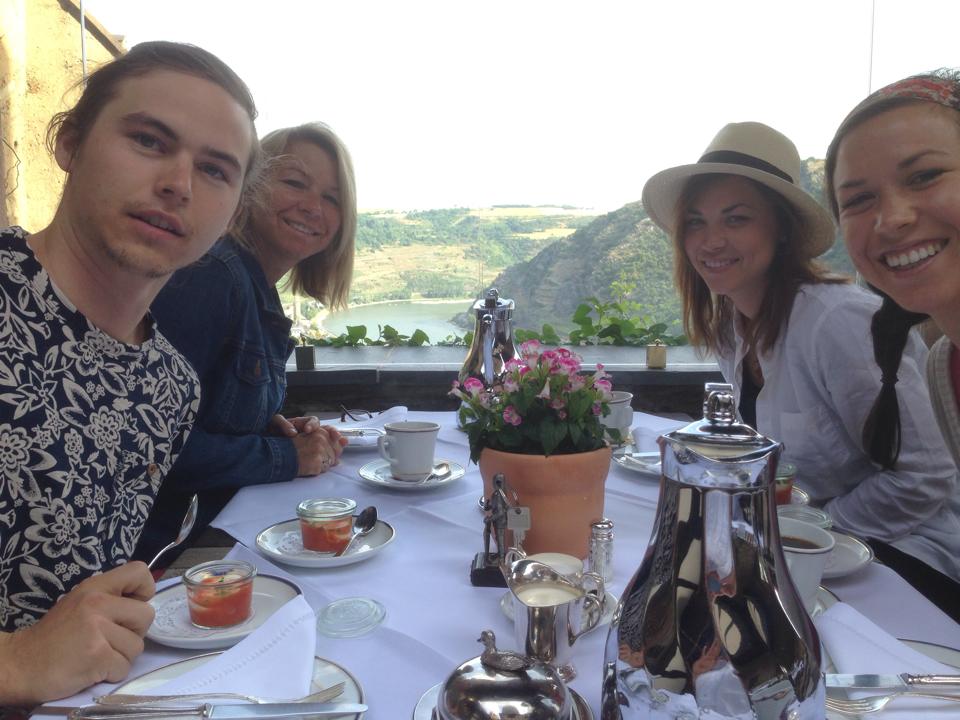 Germany Rhine Castle Breakfast