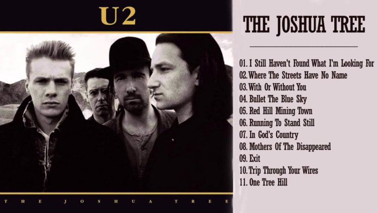 U2 Joshua Tree Cover